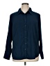 East5th Solid Blue Long Sleeve Blouse Size 1X - photo 1