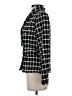 Aqua 100% Polyester Houndstooth Tweed Black Blazer Size S - photo 5
