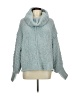 She + Sky 100% Polyester Teal Turtleneck Sweater Size M - photo 1