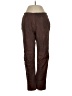 Giada Forte 100% Leather Brown Leather Pants Size XS (0) - photo 1