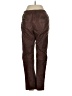 Giada Forte 100% Leather Brown Leather Pants Size XS (0) - photo 2