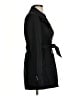 Express 100% Polyester Black Trenchcoat Size XS - photo 4