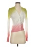 Theory Color Block White Cardigan Size S - photo 1