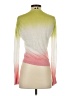 Theory Color Block White Cardigan Size S - photo 2