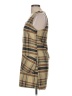 CLOCKHOUSE Plaid Tan Casual Dress Size EU (IT) 44 / US 8 - photo 5