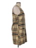 CLOCKHOUSE Plaid Tan Casual Dress Size EU (IT) 44 / US 8 - photo 4