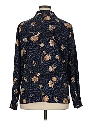 Impressions Long Sleeve Blouse (view 2)