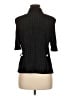M.H.M. Melissa Harper Black 3/4 Sleeve Button-Down Shirt Size M (estimated) - photo 2