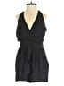 Express 100% Polyester Solid Black Romper Size 0 - photo 1