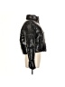 Zara 100% Polyester Black Jacket Size M - photo 4