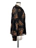 CAbi 100% Polyester Black Long Sleeve Blouse Size M - photo 4