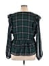 Torrid 100% Polyester Green 3/4 Sleeve Blouse Size 1X Plus (1) - photo 2