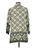 John Mark Paisley Green 3/4 Sleeve Blouse Size M - photo 2