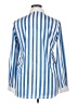 Unbranded Stripes Blue Long Sleeve Button-Down Shirt Size XL - photo 2