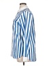 Unbranded Stripes Blue Long Sleeve Button-Down Shirt Size XL - photo 5