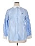 DAZY 100% Polyester Stripes Blue Long Sleeve Blouse Size XL - photo 1