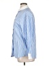 DAZY 100% Polyester Stripes Blue Long Sleeve Blouse Size XL - photo 5