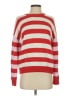 Piombo 100% Cotton Stripes Red Pullover Sweater Size S (estimated) - photo 1