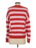 Piombo 100% Cotton Stripes Red Pullover Sweater Size S (estimated) - photo 2