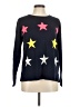 Lisa Todd Stars Blue Pullover Sweater Size M - photo 1