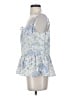 Heatherly 100% Polyester Blue Sleeveless Blouse Size XS - photo 5