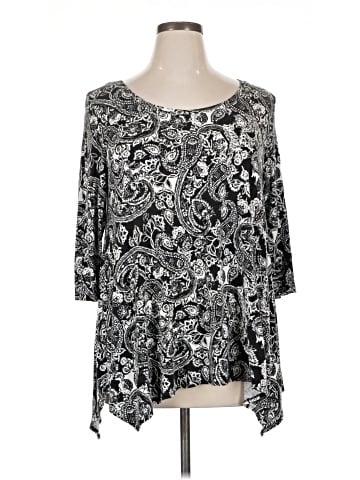 Jones & Co 3/4 Sleeve Blouse (view 1)