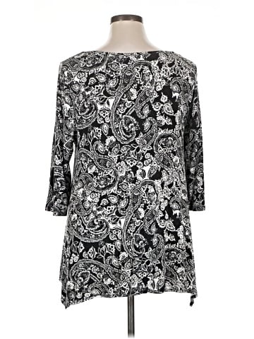 Jones & Co 3/4 Sleeve Blouse (view 2)