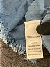 Billy T 100% Lyocell Blue 3/4 Sleeve Blouse Size M - photo 8