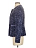 Helene London 100% Polyester Tweed Blue Jacket Size S - photo 5