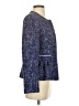 Helene London 100% Polyester Tweed Blue Jacket Size S - photo 4