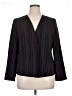 Bar III Stripes Purple Black Blazer Size 1X - photo 1