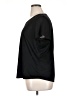 St. John's Bay 100% Polyester Solid Black Short Sleeve T-Shirt Size 1X - photo 5