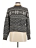 Holebrook Sweden Print Gray Pullover Sweater Size M - photo 1
