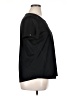 St. John's Bay 100% Polyester Solid Black Short Sleeve T-Shirt Size 1X - photo 4