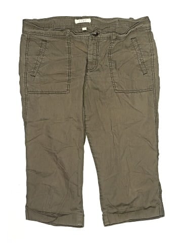 Ann Taylor LOFT Khaki Shorts (view 1)