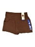 Wildfox 100% Rayon Solid Brown Shorts Size L - photo 2
