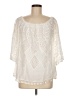 Hale Bob Ivory 3/4 Sleeve Blouse Size M - photo 1