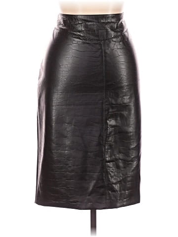 Karen Millen Faux Leather Skirt (view 1)