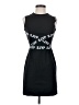 SJYP 100% Polyester Graphic Black Casual Dress Size S - photo 1
