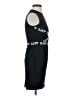 SJYP 100% Polyester Graphic Black Casual Dress Size S - photo 4