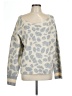 Gilli Animal Print Silver Pullover Sweater Size L - photo 1