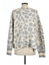Gilli Animal Print Silver Pullover Sweater Size L - photo 2