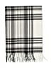 Assorted Brands 100% Acrylic Plaid Gray Red Scarf One size - photo 2