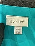 Avenue 100% Polyester Teal 3/4 Sleeve Blouse Size 22 - 24 Plus - photo 7