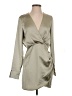 Zara 100% Polyester Tan Cocktail Dress Size S - photo 1