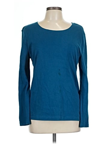 Karen Scott Long Sleeve Top (view 1)