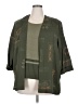 R&M Richards 100% Acetate Green Kimono Size 18 - photo 1