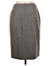 Escada Chevron-herringbone Gray Formal Skirt Size EU 34 / US 4 - photo 2
