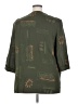 R&M Richards 100% Acetate Green Kimono Size 18 - photo 2