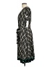 Donna Morgan Argyle Black Casual Dress Size 14 - photo 5